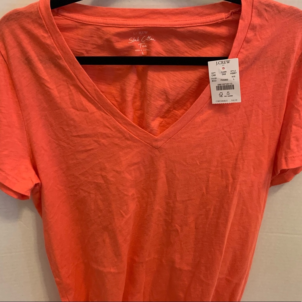 J. Crew Slub Cotton Tee
